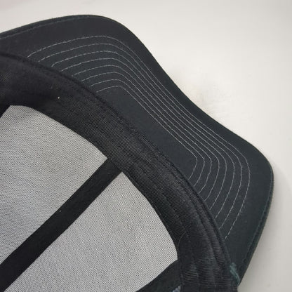 Atlas Idaho State Patch Trucker Hat Black One Size Mesh Back Snapback Gray