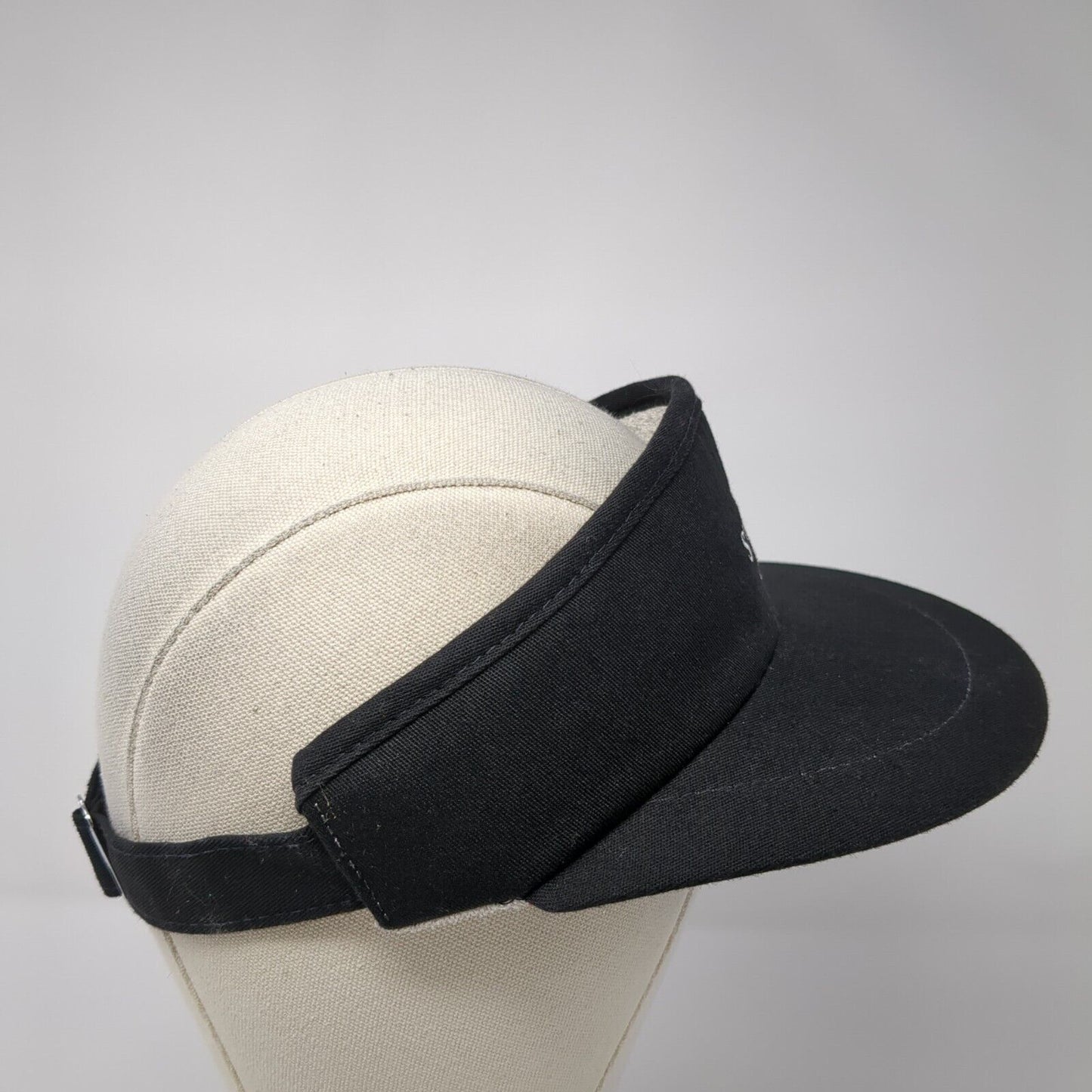St. Mark Golf Club Slideback Sun Visor Hat Black One Size Adjustable