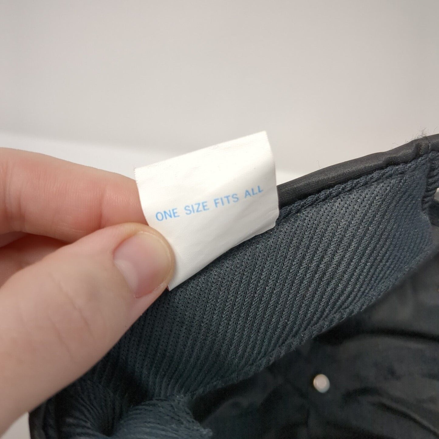 Vintage INE Transportation Claspback Trucker Hat Black Rope Patch Logo Bus