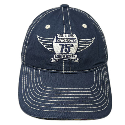 Outdoor Cap Blue One Size Baseball Cap Southern Auto Auction 75 Anniversary Hat