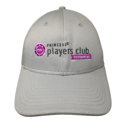 Princess Players Club Tournament Strapback Hat Tan One Size Adjustable