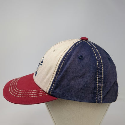 Ace USA Baseball Cap Blue Beige Red One Size Crater Lake National Park Strap Hat