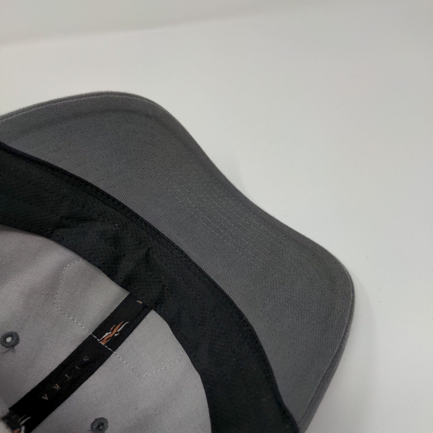 Sitka Bozeman MT Snapback Trucker Hat Gray OSFA Adjustable Mesh Back Cotton