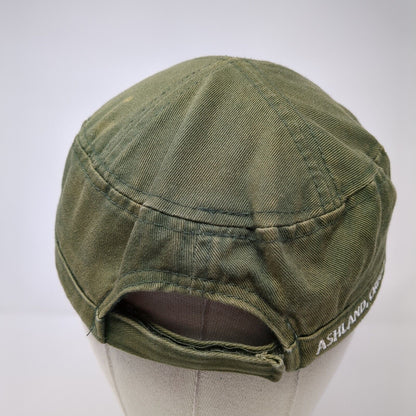 Caldero Ashland Oregon Cadet Army Cap Green OS Adjustable Embroidered Brewery