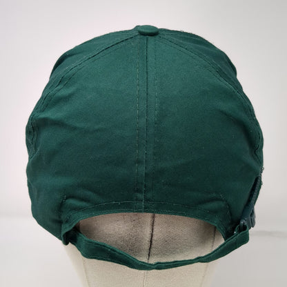 Nissin Cap 5 Panel Green One Size Slideback Rope S.O.U. Logo Embroidered Hat