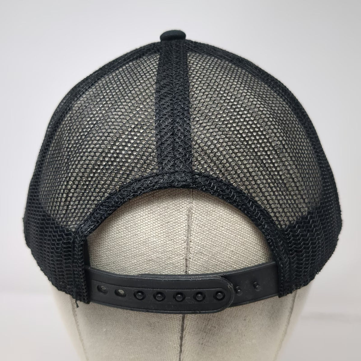 Smash Court Trucker Hat Black One Size Mesh Back Pickleball Graphic Snapback