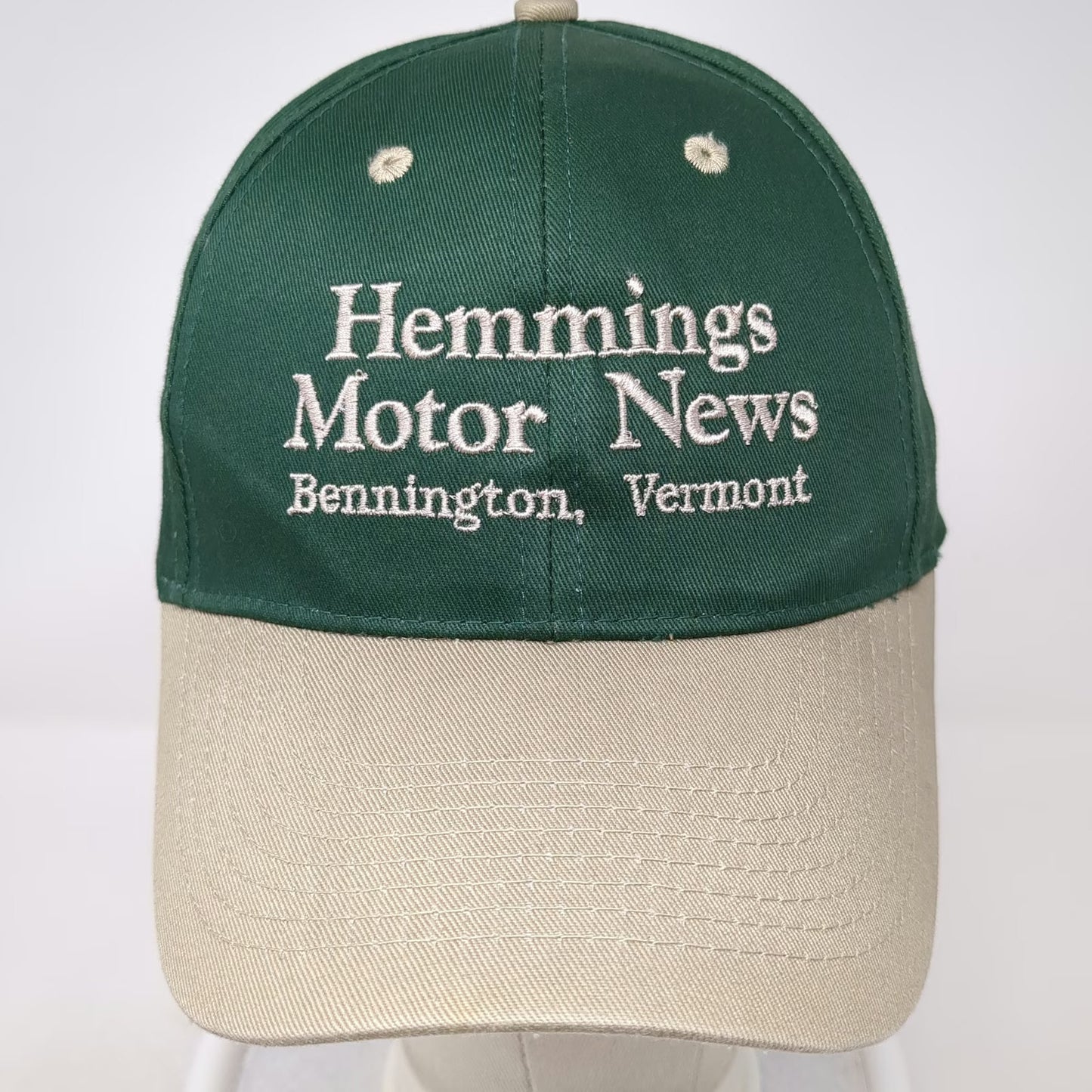 OTTO Baseball Cap Green One Size Hemmings Motor News Bennington Vermont Hat