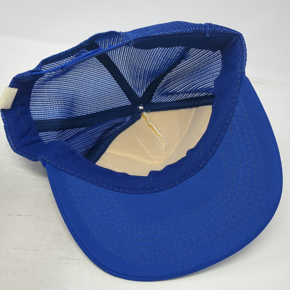 Young An Blue Redi-Serve Breaded Meats One Size Snapback Mesh Trucker Hat