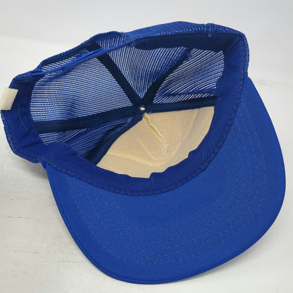 Young An Blue Redi-Serve Breaded Meats One Size Snapback Mesh Trucker Hat