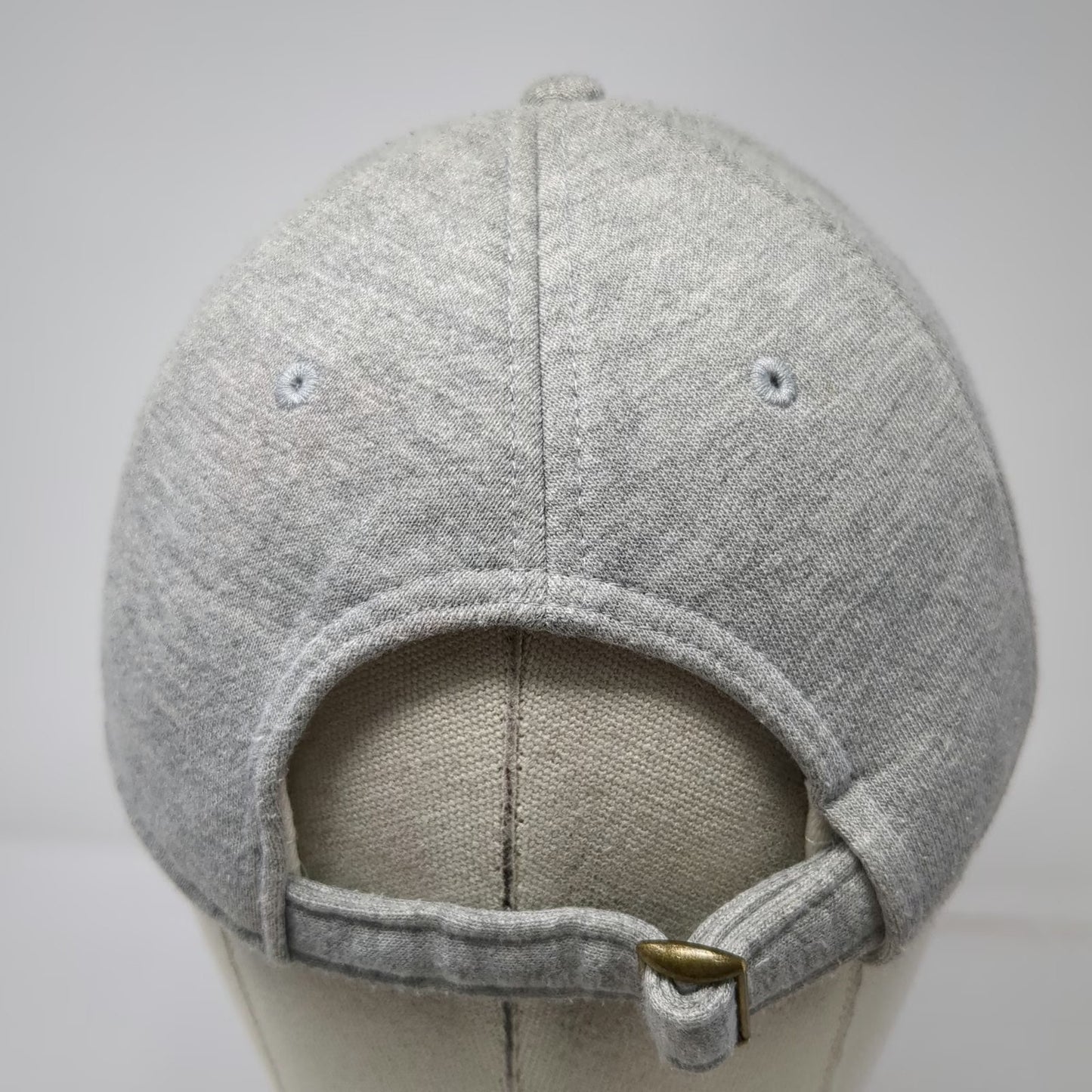 Garage Baseball Cap Gray One Size Heathered Jersey Knit Slideback Adjustable Hat