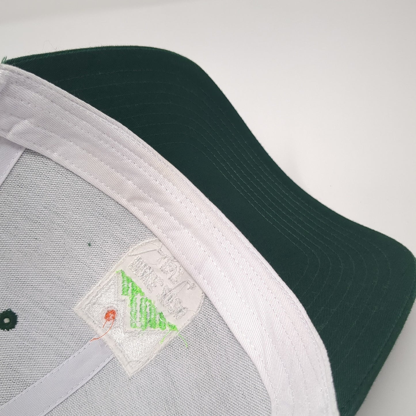 Make 2024 EZ Snapback Trucker Hat Green One Size Adjustable Mesh Back Richardson