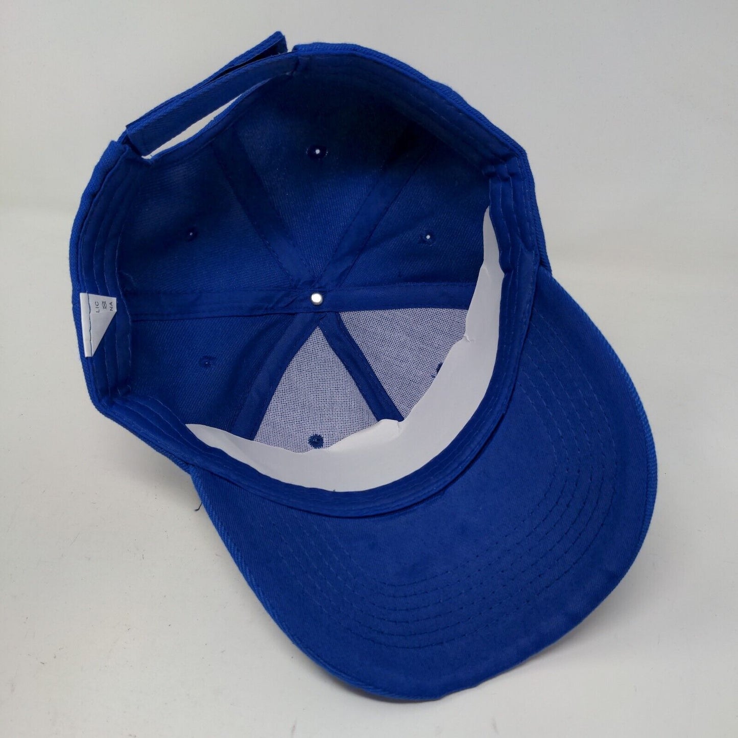 Unbranded Men's Strapback Trucker Hat Blue Adjustable 100% Acrylic