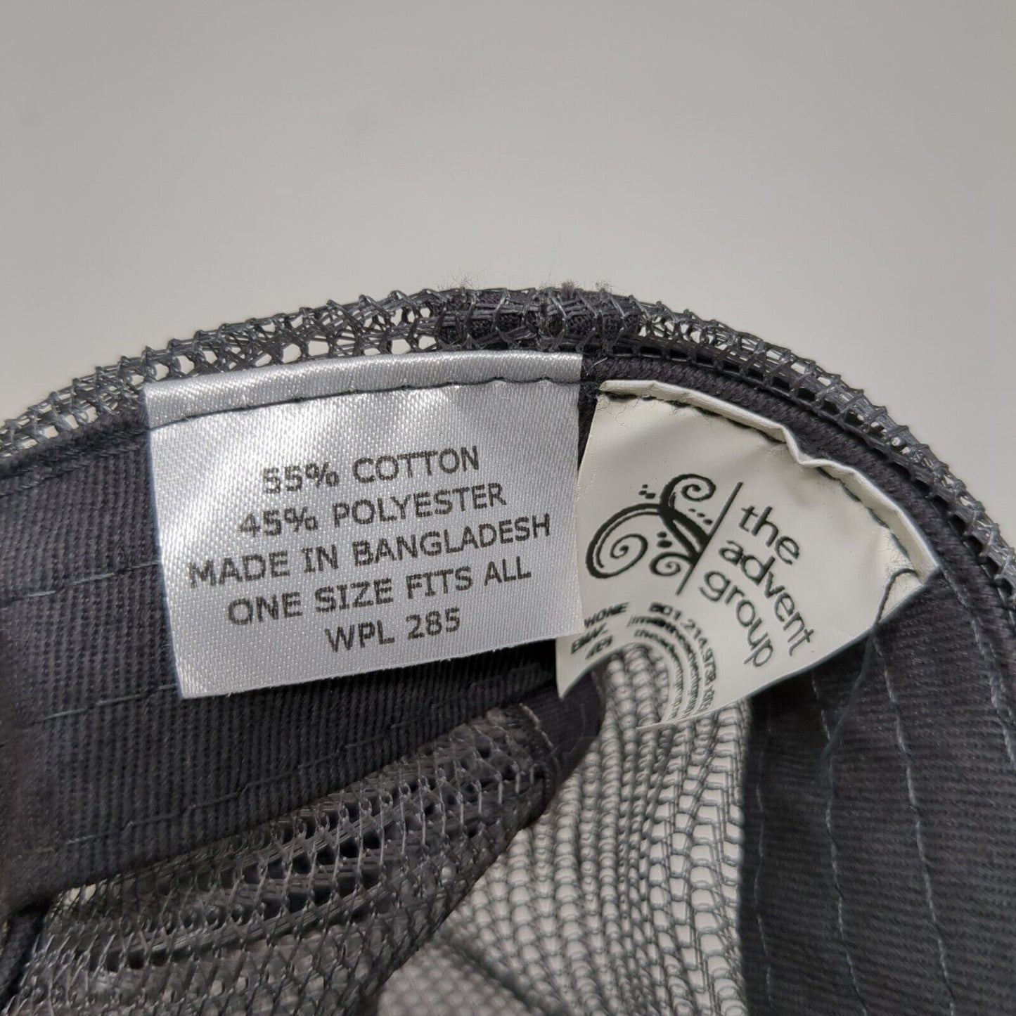 Great Salt Lake Institute Snapback Trucker Hat Gray OSFA Mesh Back