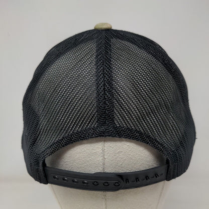 Papichulo Eat Drink Taco Snapback Trucker Hat Camo OSFA Mesh Back