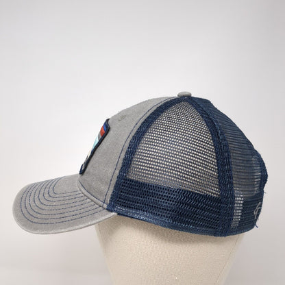 Yellowstone Patch Snapback Trucker Hat Multicolor One Size Mesh Back