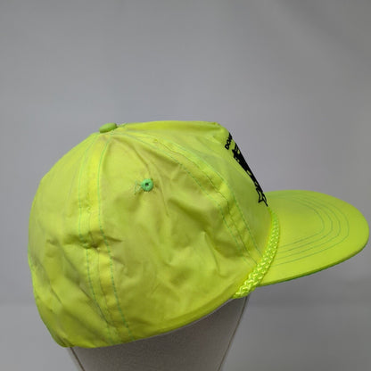 National Donkey & Mule Show Caldwell ID 1990 Snapback Hat Green OS Rope Sportcap