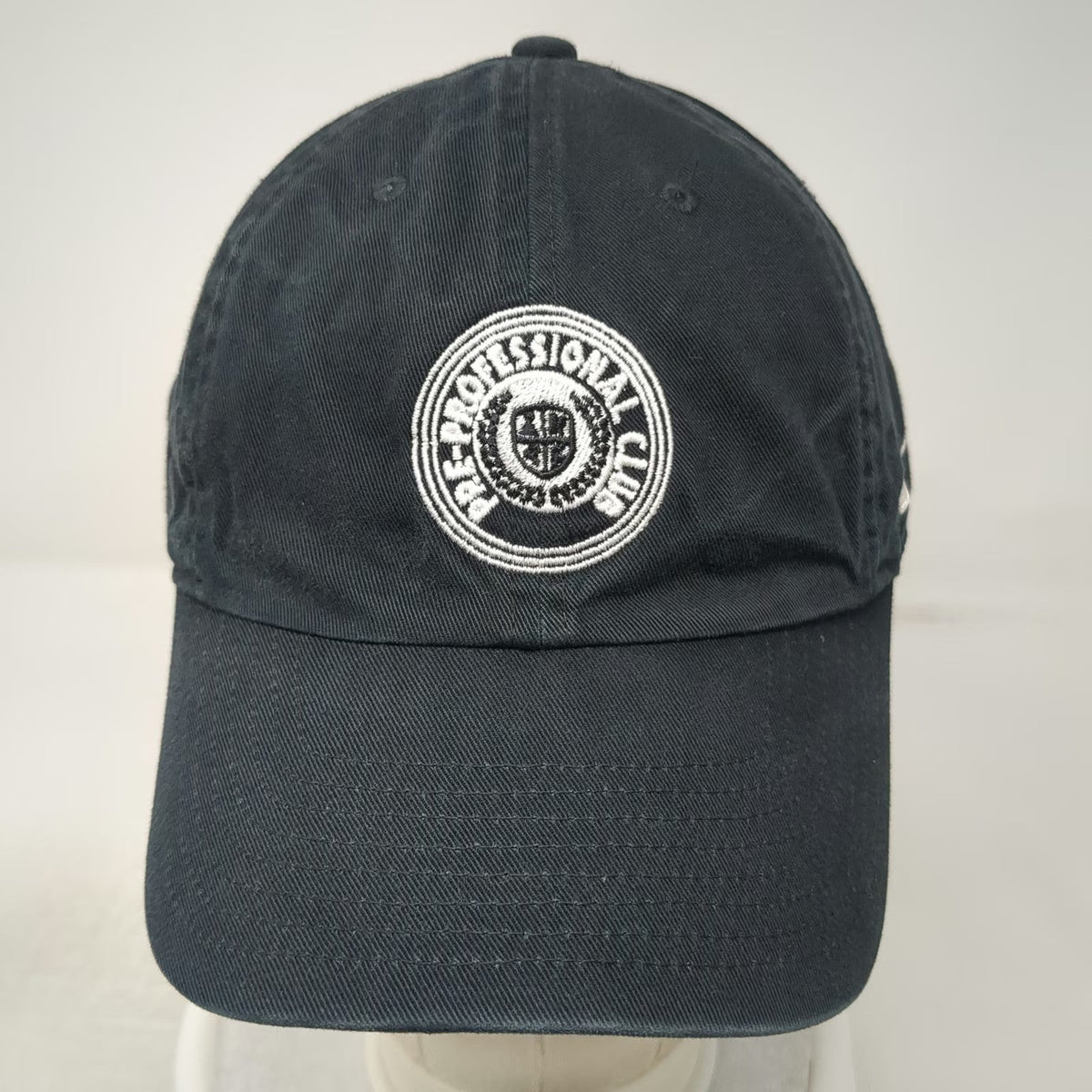 Nike Baseball Cap Black OSFM Heritage 86 Pre-Professional Club Adjustable Hat