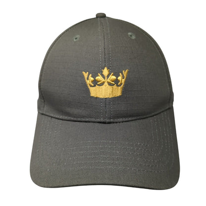 Ama Waterways Slideback Hat Green One Size Adjustable Embroidered Vented Holes