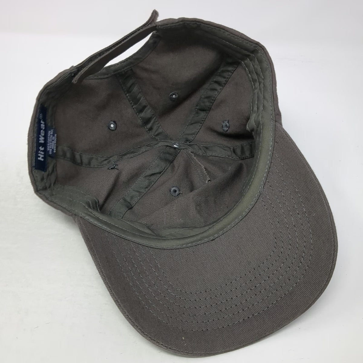 Hit Wear Grifols Baseball Cap Gray OSFM Strapback Hat Cotton Corporate Pharma