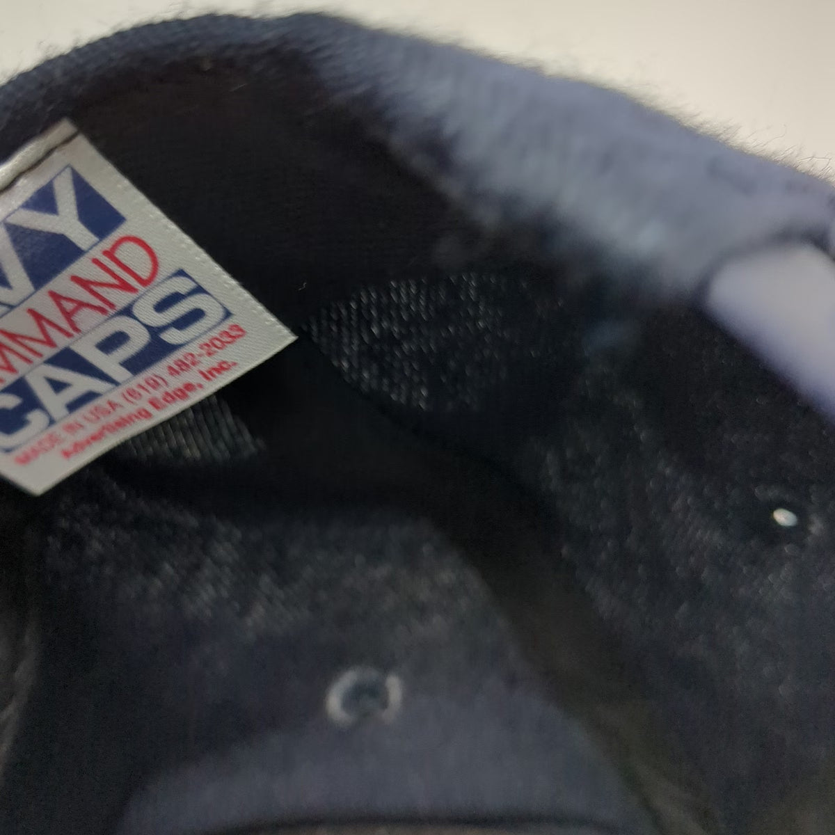 Navy Command Caps Snapback Blue One Size USS Ronald Reagan CVN 76 Oak Leaf Hat