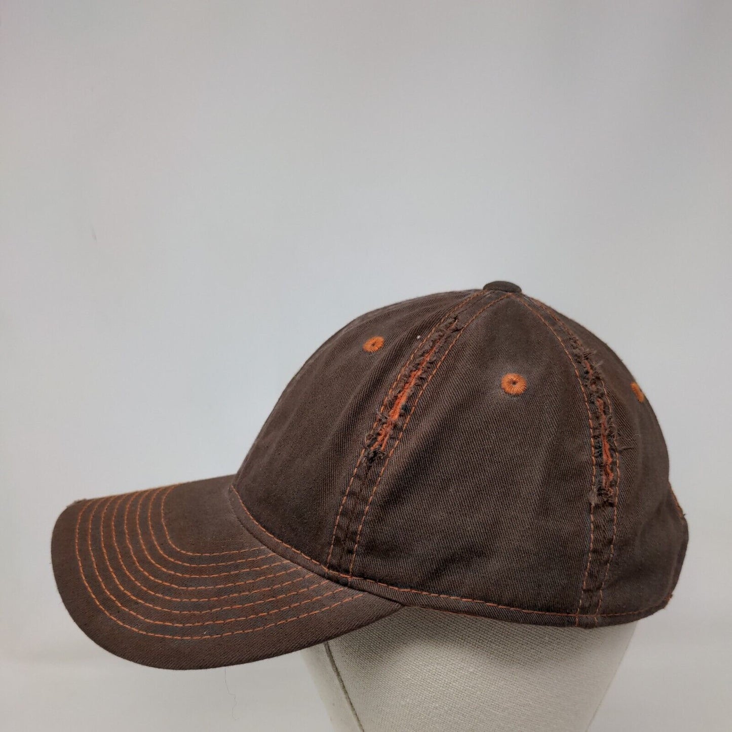 Pickled Feet Ultra Running Strapback Hat Brown One Size Adjustable District