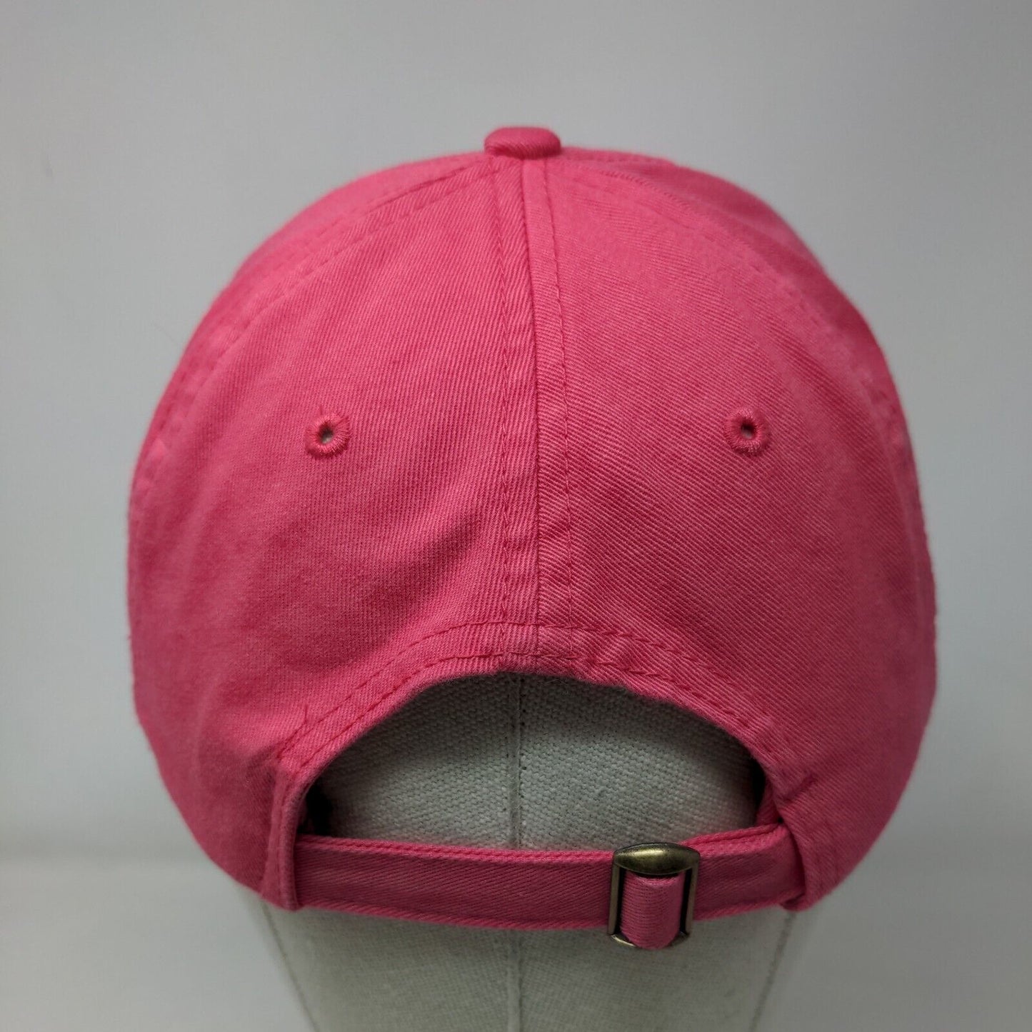 Ford Adult Slideback Hat Pink Size S/M Adjustable Vented Holes 6 Panel Cotton