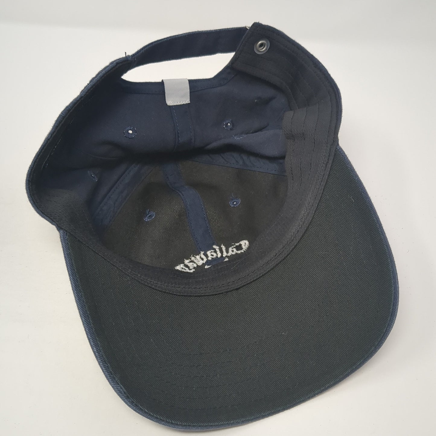 Callaway Slideback Baseball Cap Blue One Size Adjustable Embroidered 6 Panel