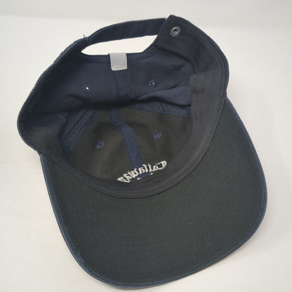 Callaway Slideback Baseball Cap Blue One Size Adjustable Embroidered 6 Panel