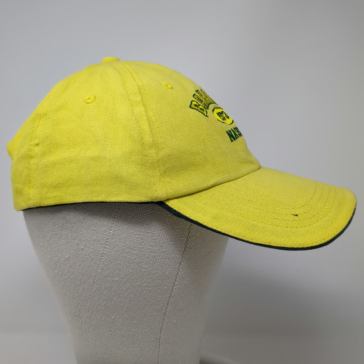 Baseball Cap Yellow One Size Nassau Bahamas 1973 Strapback Embroidered Hat