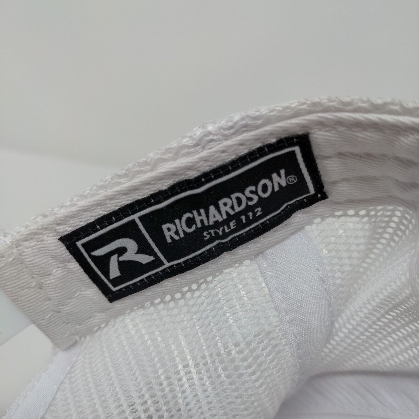 Golf Patch Snapback Mesh Back Trucker Hat White One Size Richardson