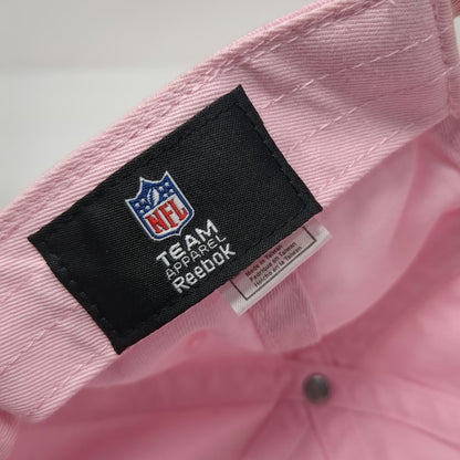 Reebok NFL Baltimore Ravens Pink One Size Cap Slideback Embroidered Cotton Hat