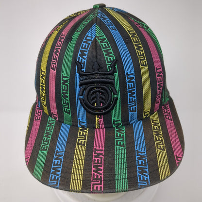 The Official Element Crowns Fitted Hat Multicolor S/M Embroidered Flexfit