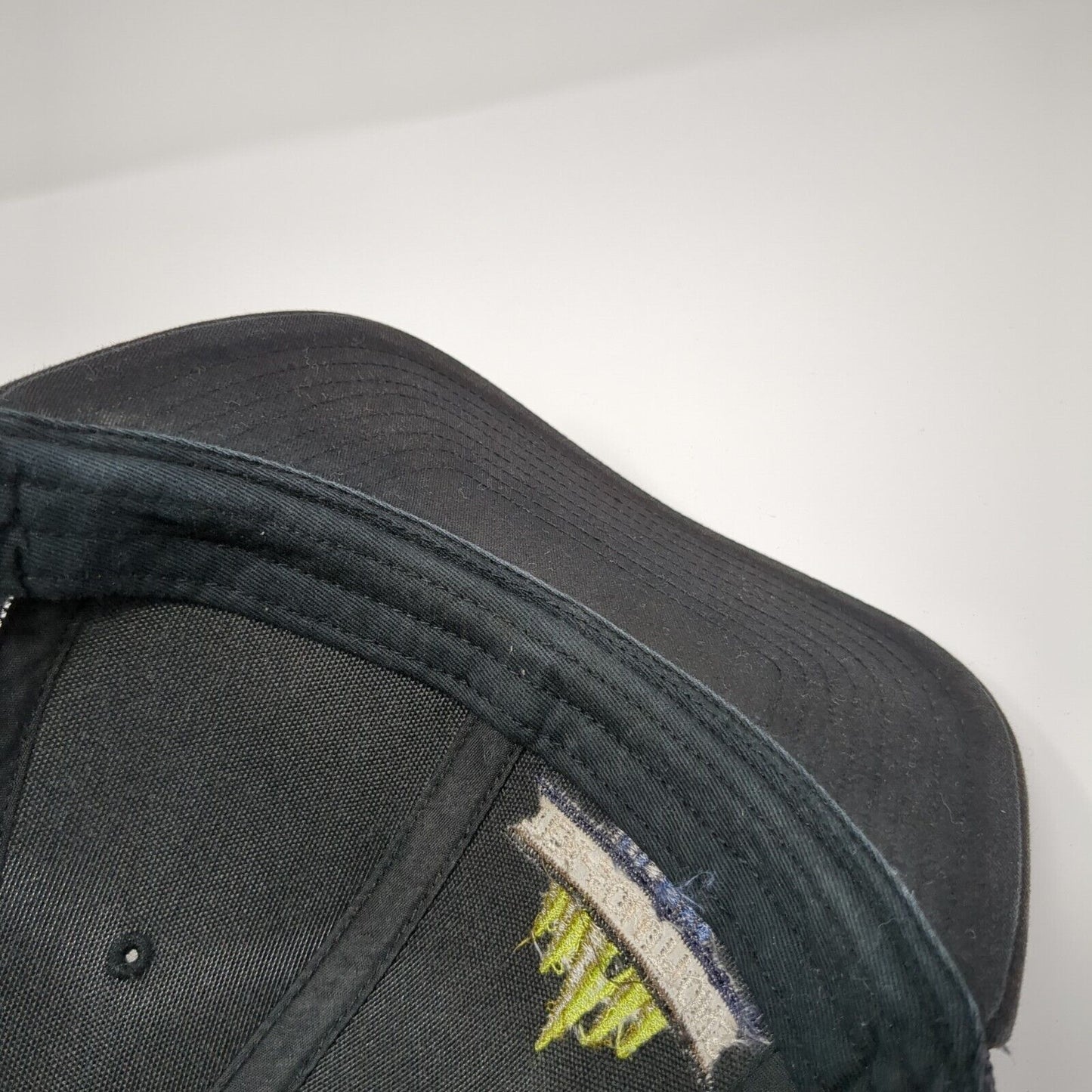 Tek-Solutions Snapback Trucker Hat Black One Size Mesh Back Richardson