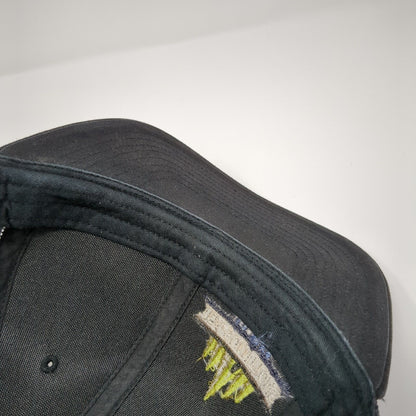 Tek-Solutions Snapback Trucker Hat Black One Size Mesh Back Richardson