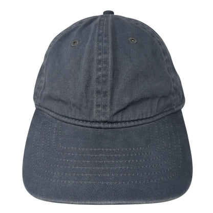 George Slideback Hat Blue One Size Adjustable Blank Solid Vent Holes
