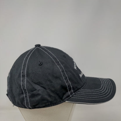River King Outfitters Nushagak River Alaska Strapback Hat Black OS Adjustable