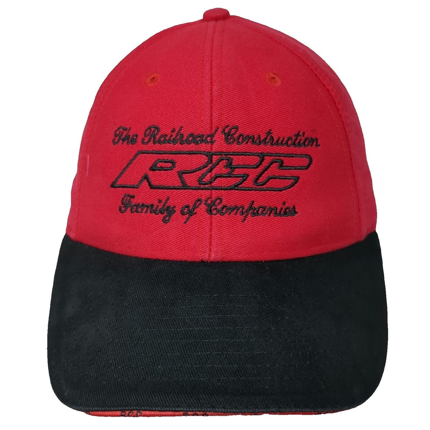 Mohr's Baseball Cap Red One Size RCC Railroad Construction Fabricators 2003 Hat
