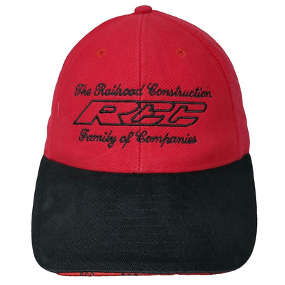 Mohr's Baseball Cap Red One Size RCC Railroad Construction Fabricators 2003 Hat