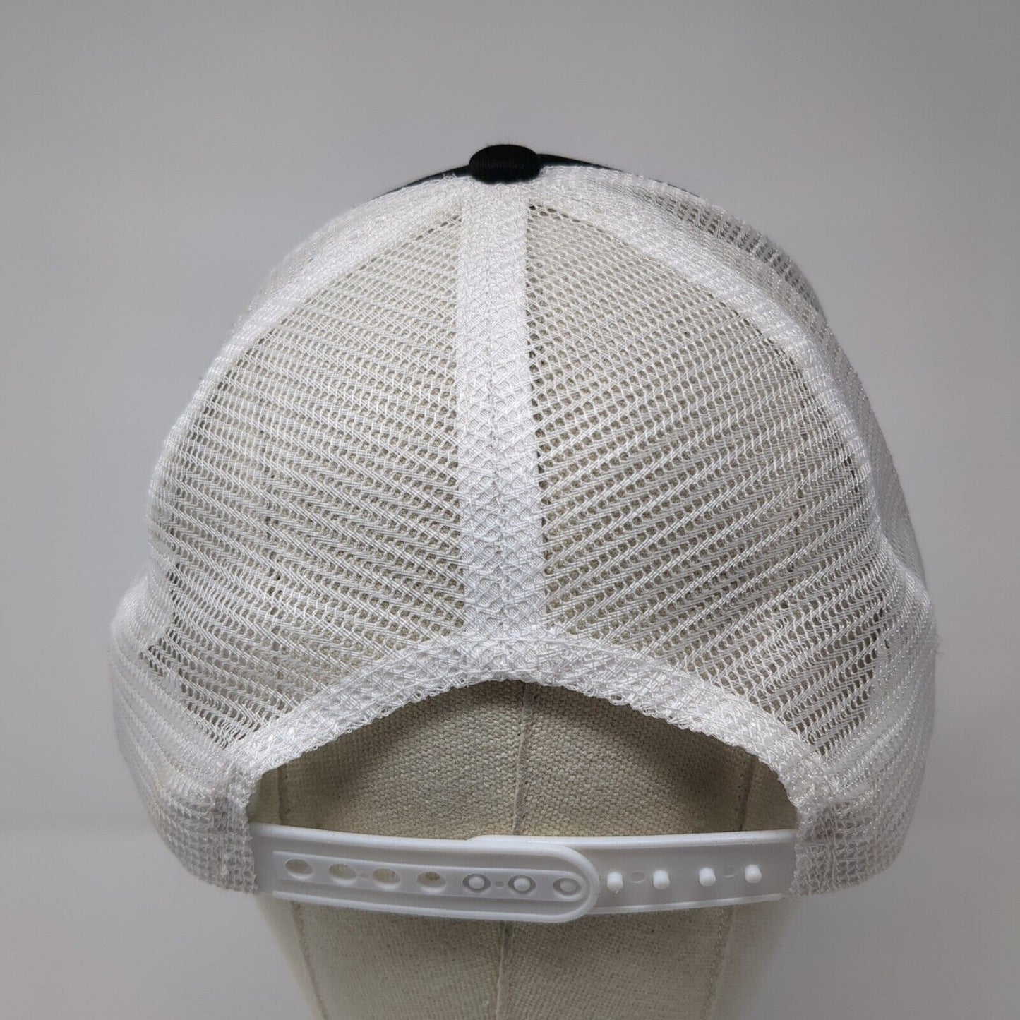 Framont Mod Pod Snapback Trucker Hat Black One Size Adjustable Mesh Back Rope