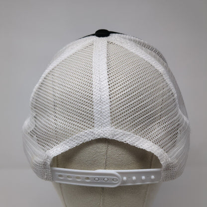 Framont Mod Pod Snapback Trucker Hat Black One Size Adjustable Mesh Back Rope