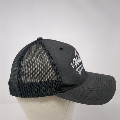 Nampa Parks & Recreation Snapback Trucker Hat Gray Small Mesh Back Richardson