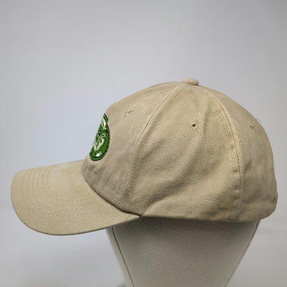 ATT HEADWEAR Baseball Cap Beige One Size Tribal Zuka Brand Juice Logo Curved Hat