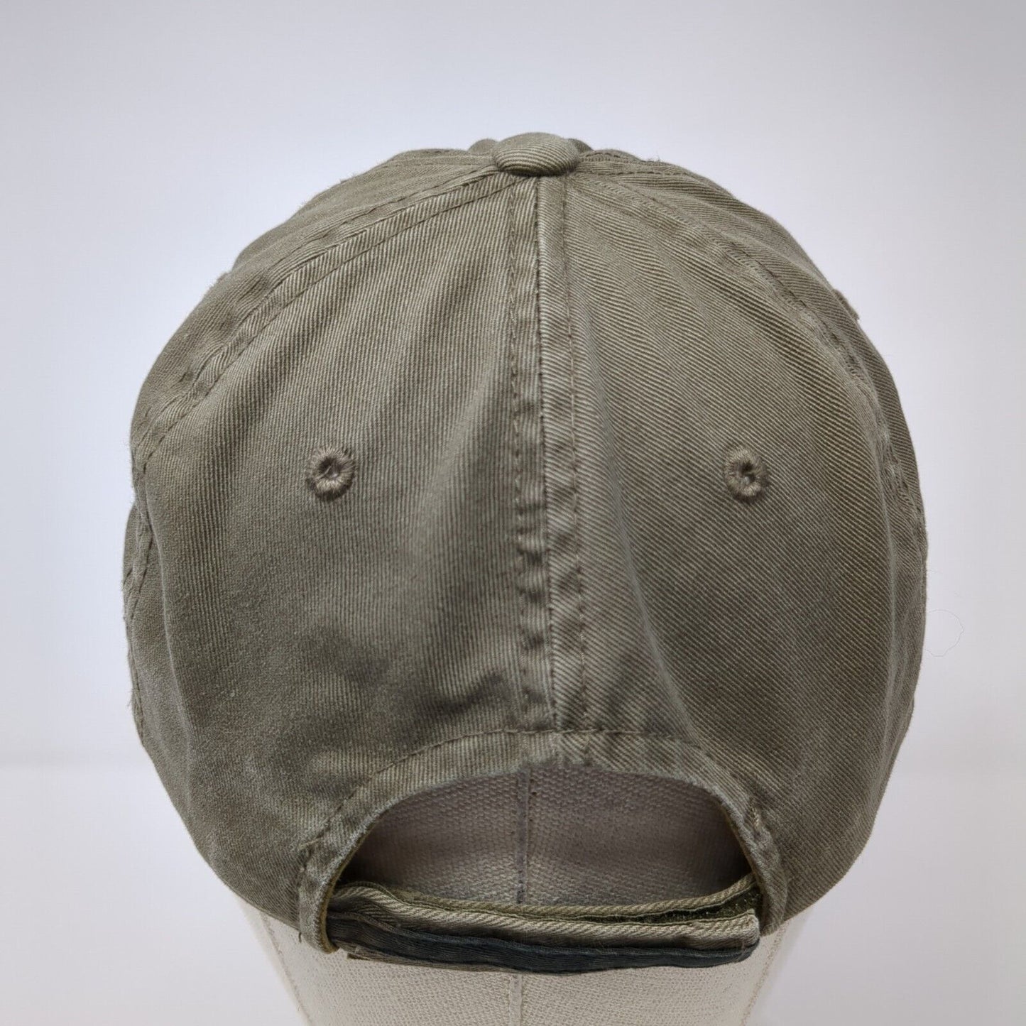 Bob Durham Excavating Strapback Hat Brown One Size Port Authority