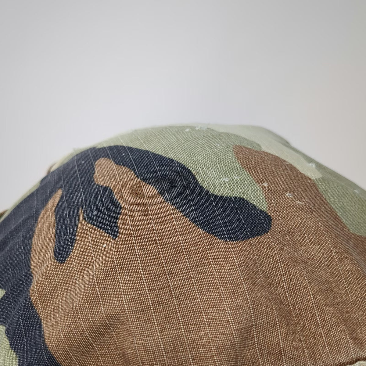 Green Brown Black Army Cap One Size Woodland Camo Patrol Tactical Hat