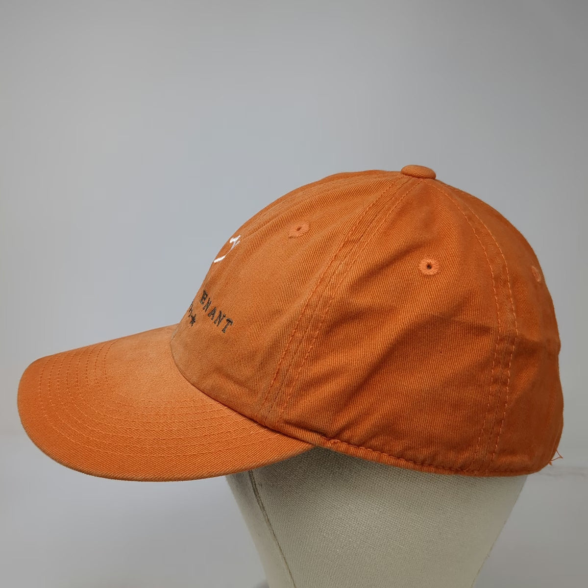 Port Authority Baseball Cap Orange One Size Strapback Handy Tenant Hammer Hat