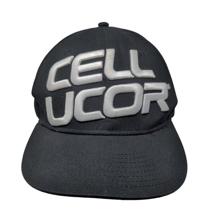 Cellucor Men's Snapback Hat Black Embroidered Big Logo Spell Out
