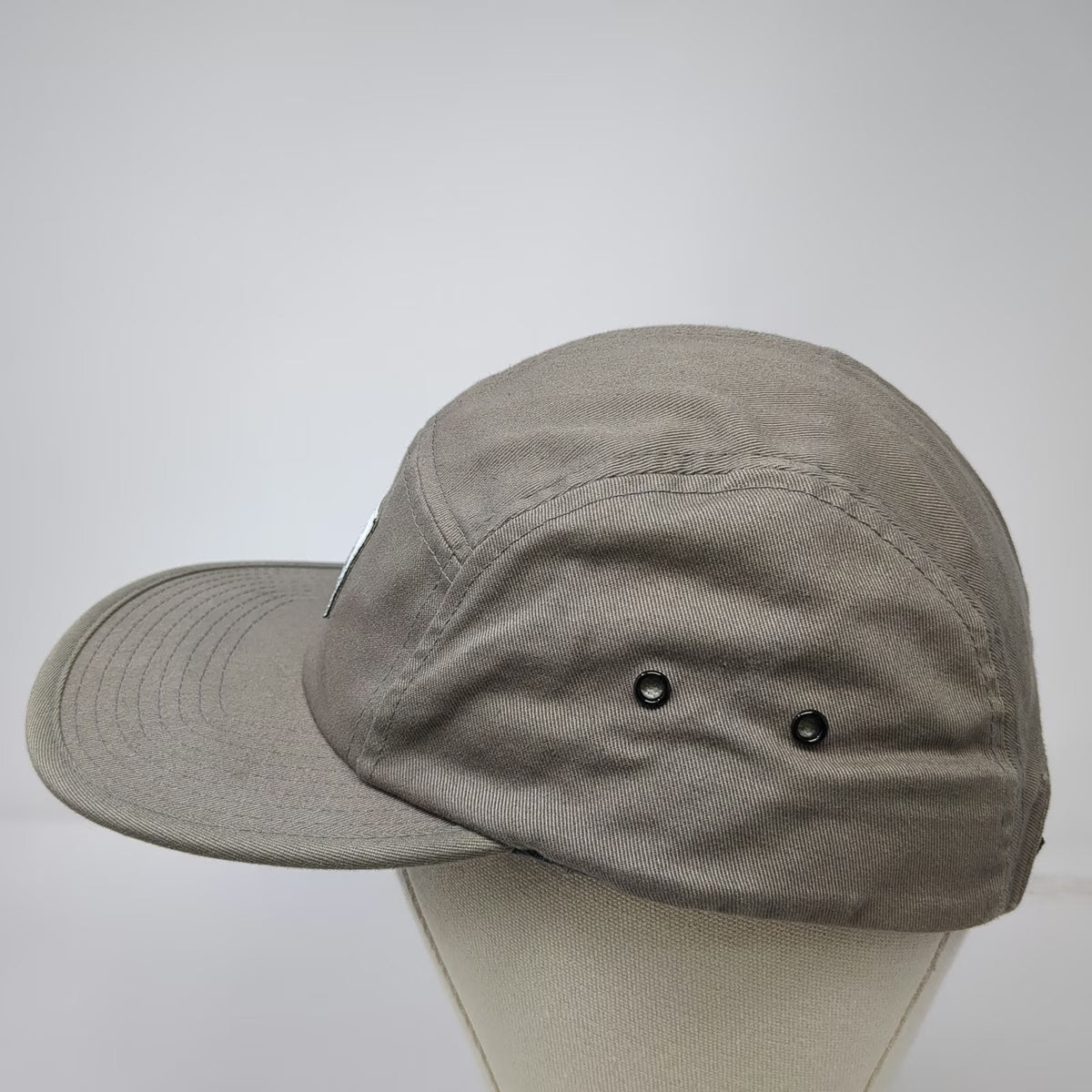 Aloha Beer Co 5 Panel Brown One Size Strapback Flat Brim Cotton Hat Hawaii Brew