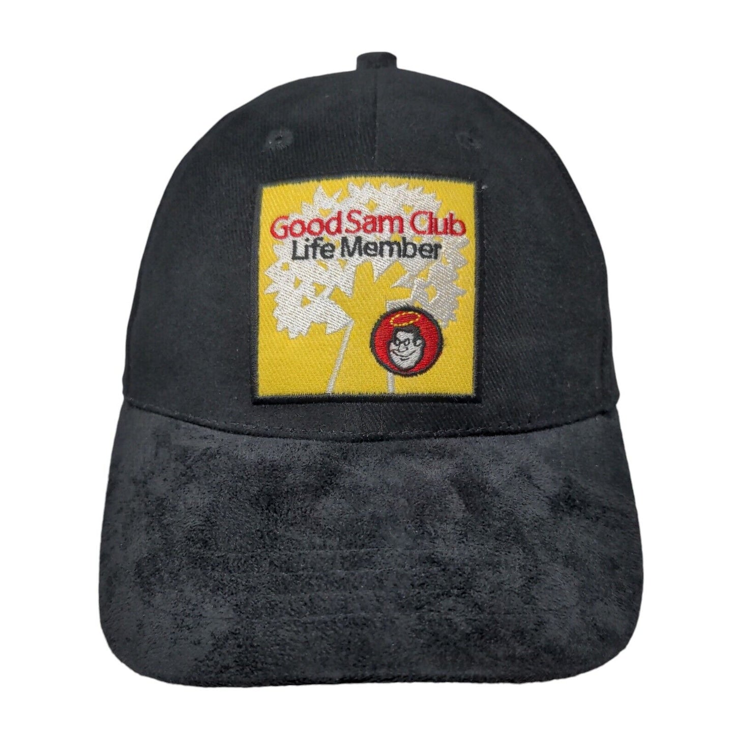 Good Sam Club Life Member Slideback Hat Black OSFA Adjustable 6 Panel
