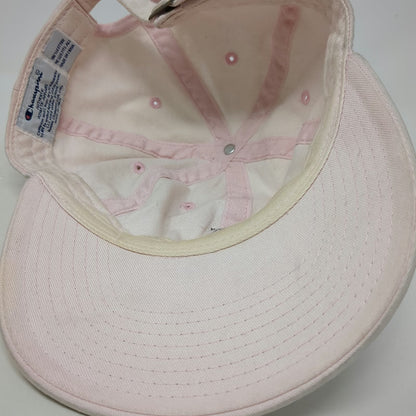Champion Baseball Cap Pink One Size Paddleboard SUP Embroidered Logo Cotton Hat