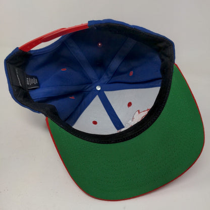 Sport Tek Men's Snapback Hat Blue OSFA Embroidered LA Logo Acrylic Wool Blend